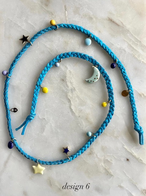 Caviar Crafts Leather Wrap Bracelet