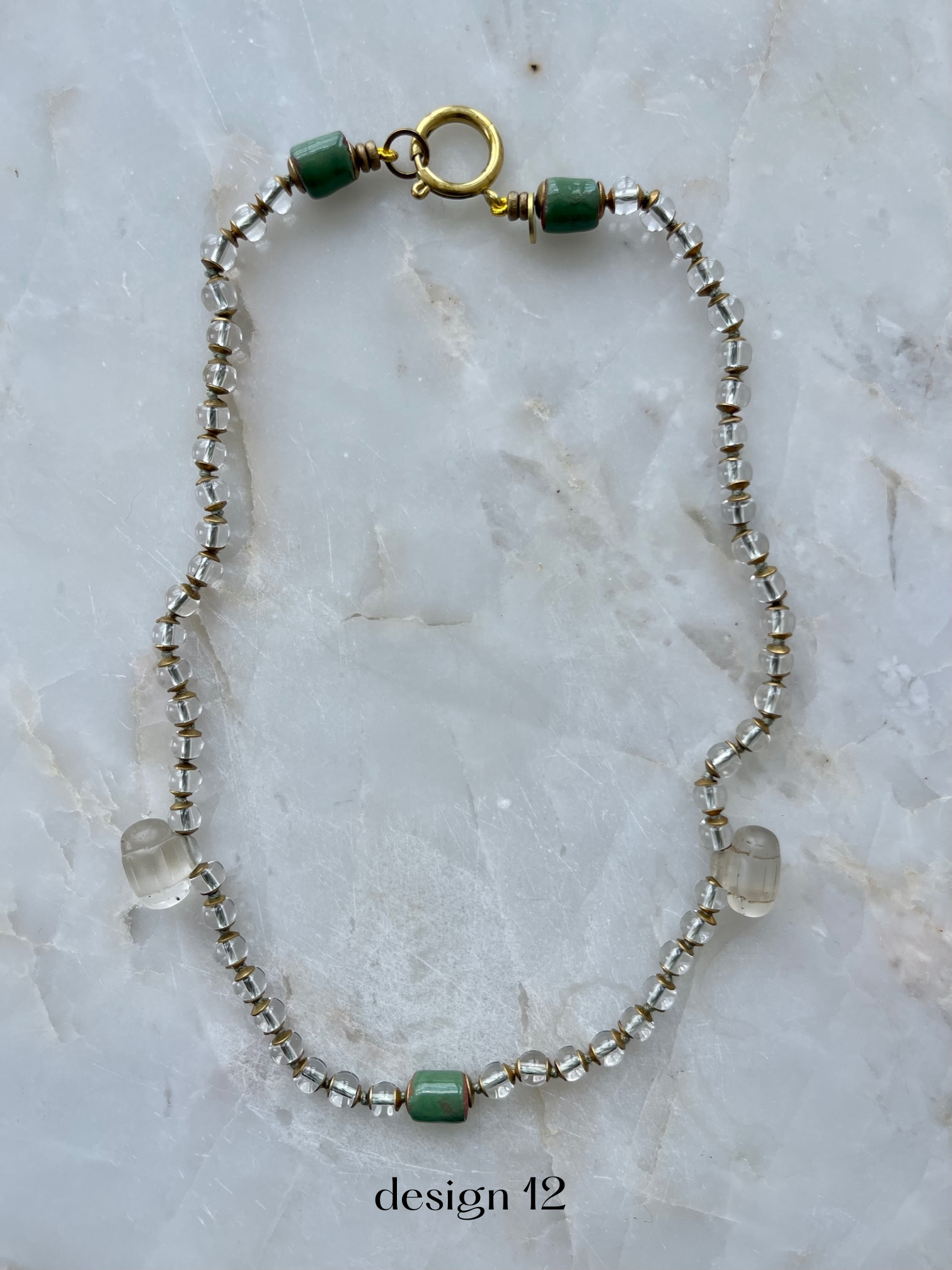 The Rock Candy Delight necklaces