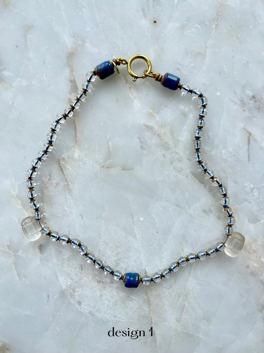 The Rock Candy Delight necklaces