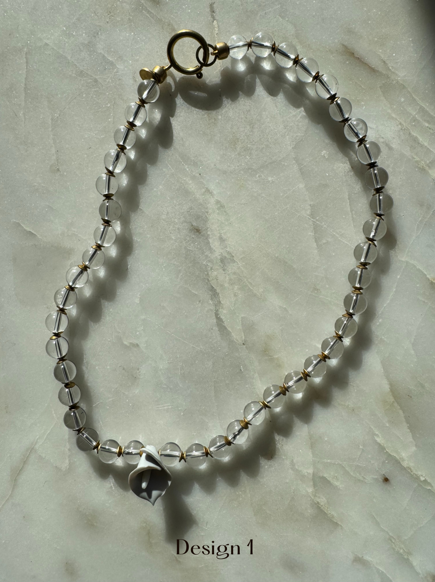 The Floral Prism necklace