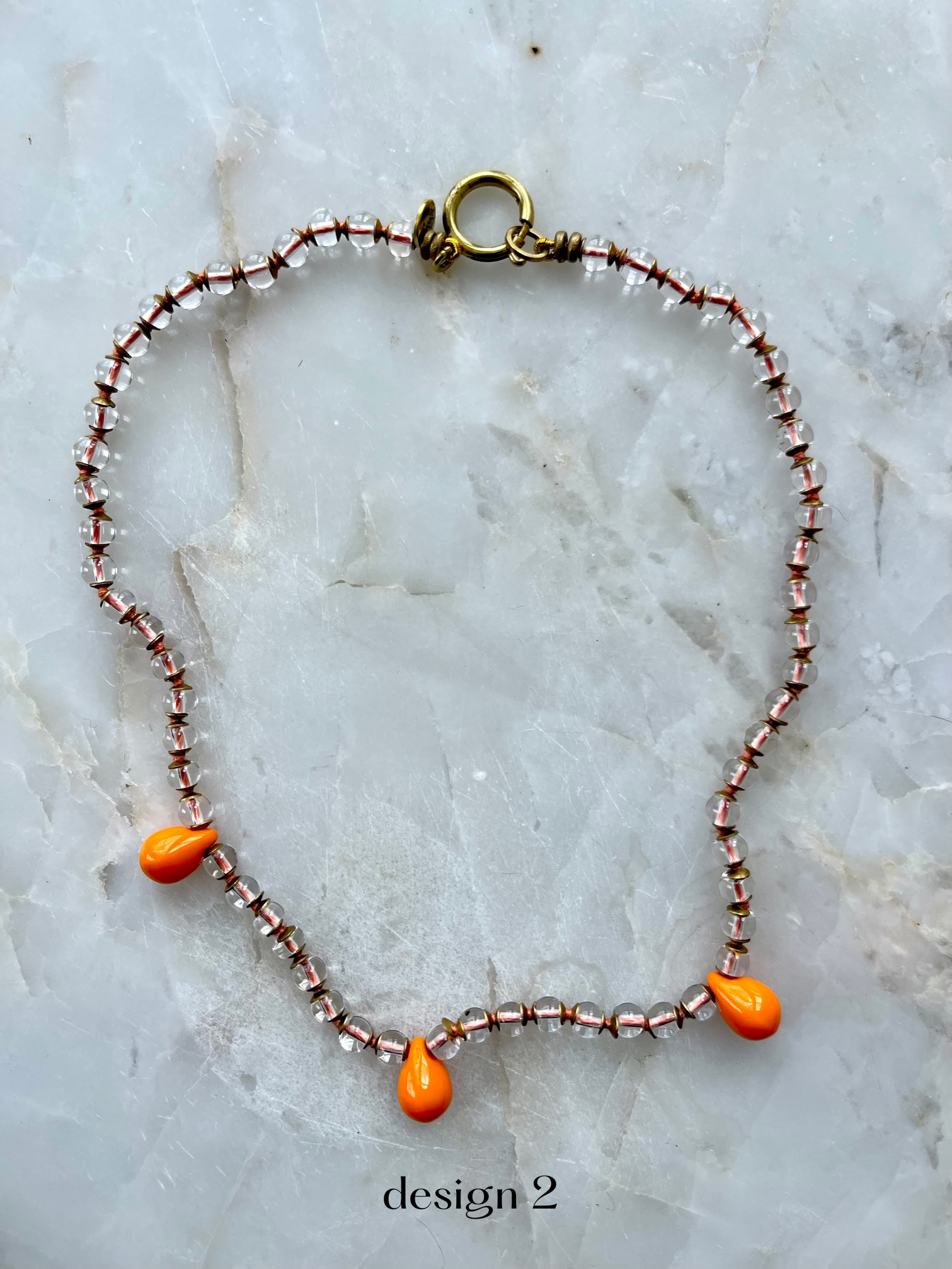 The Rock Candy Delight necklaces
