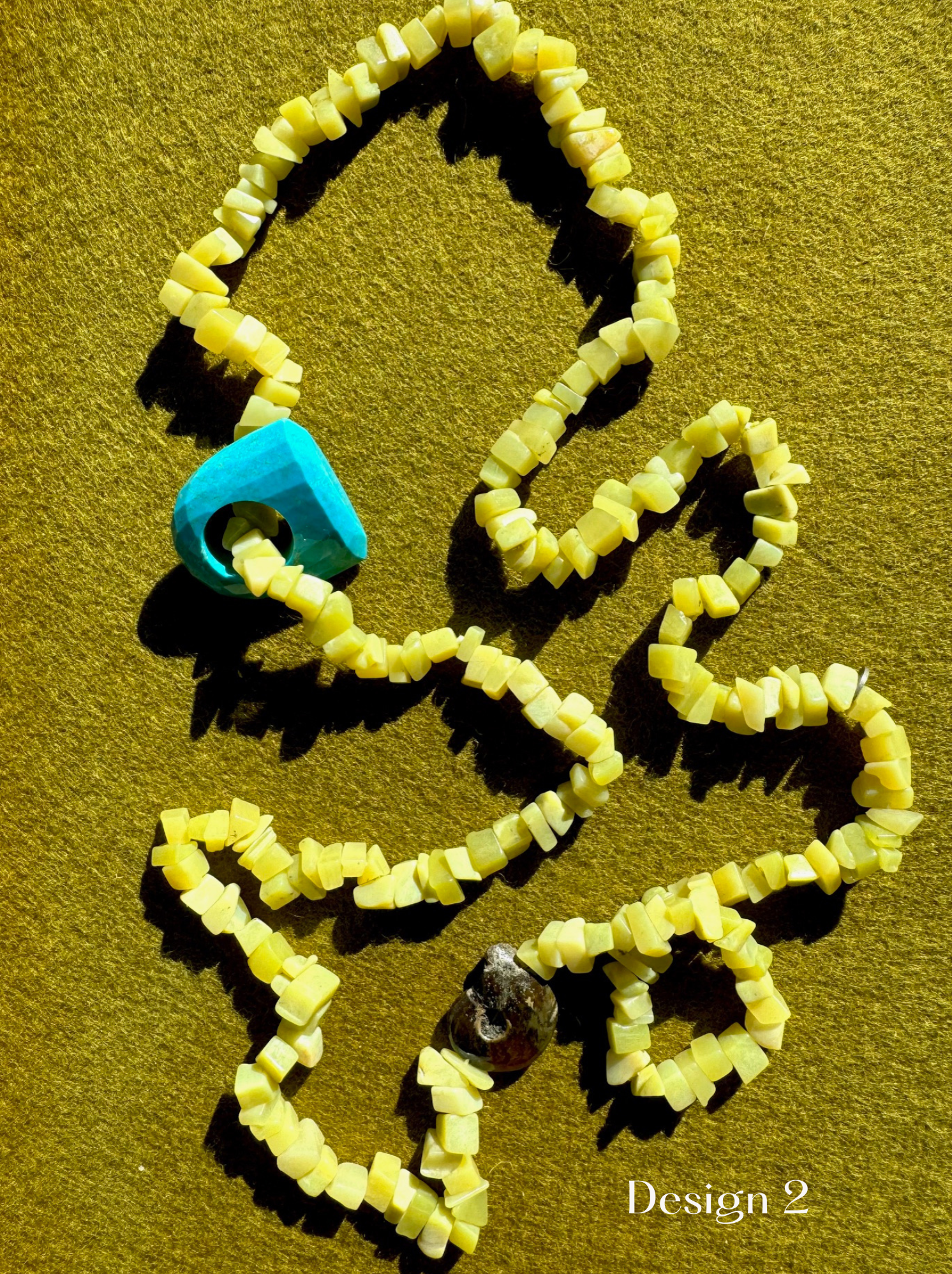 The Crystal Currents necklaces