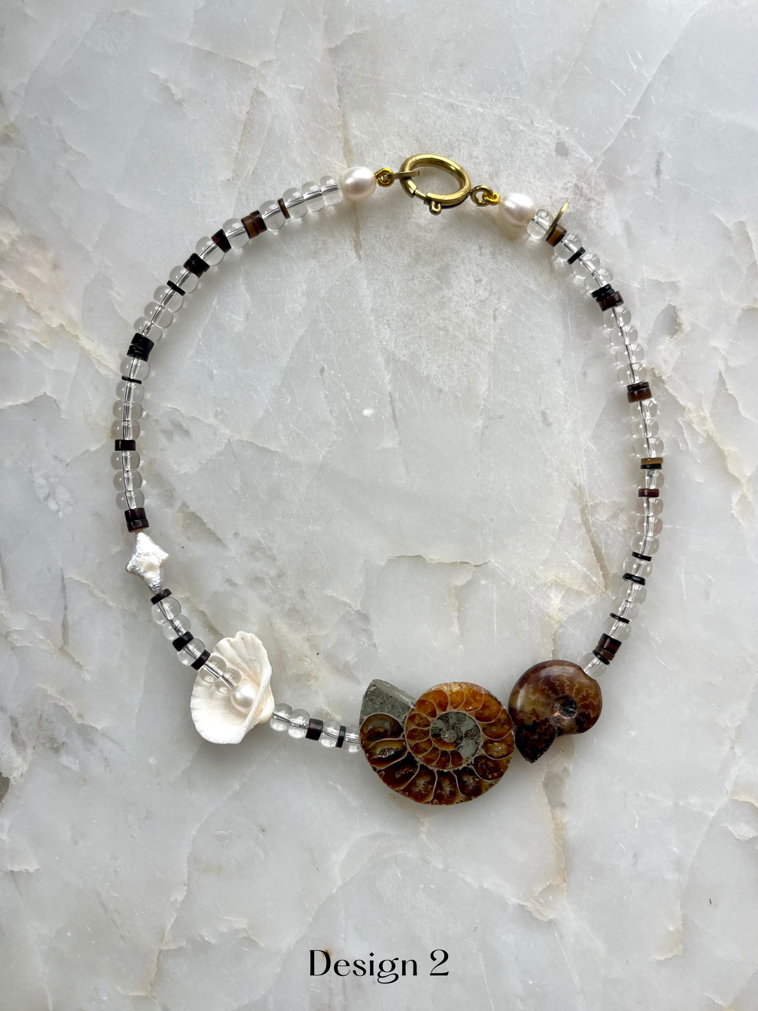 The All Shell the Summer necklaces