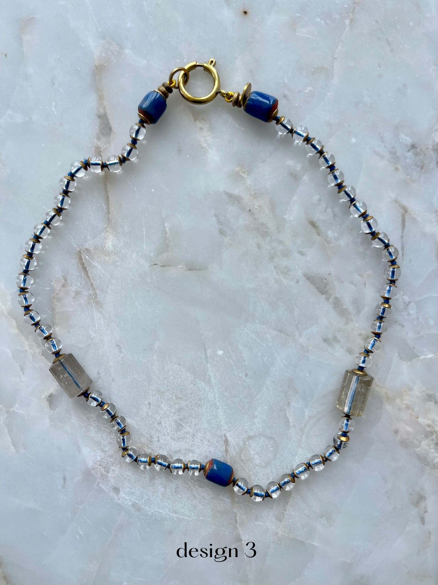 The Rock Candy Delight necklaces