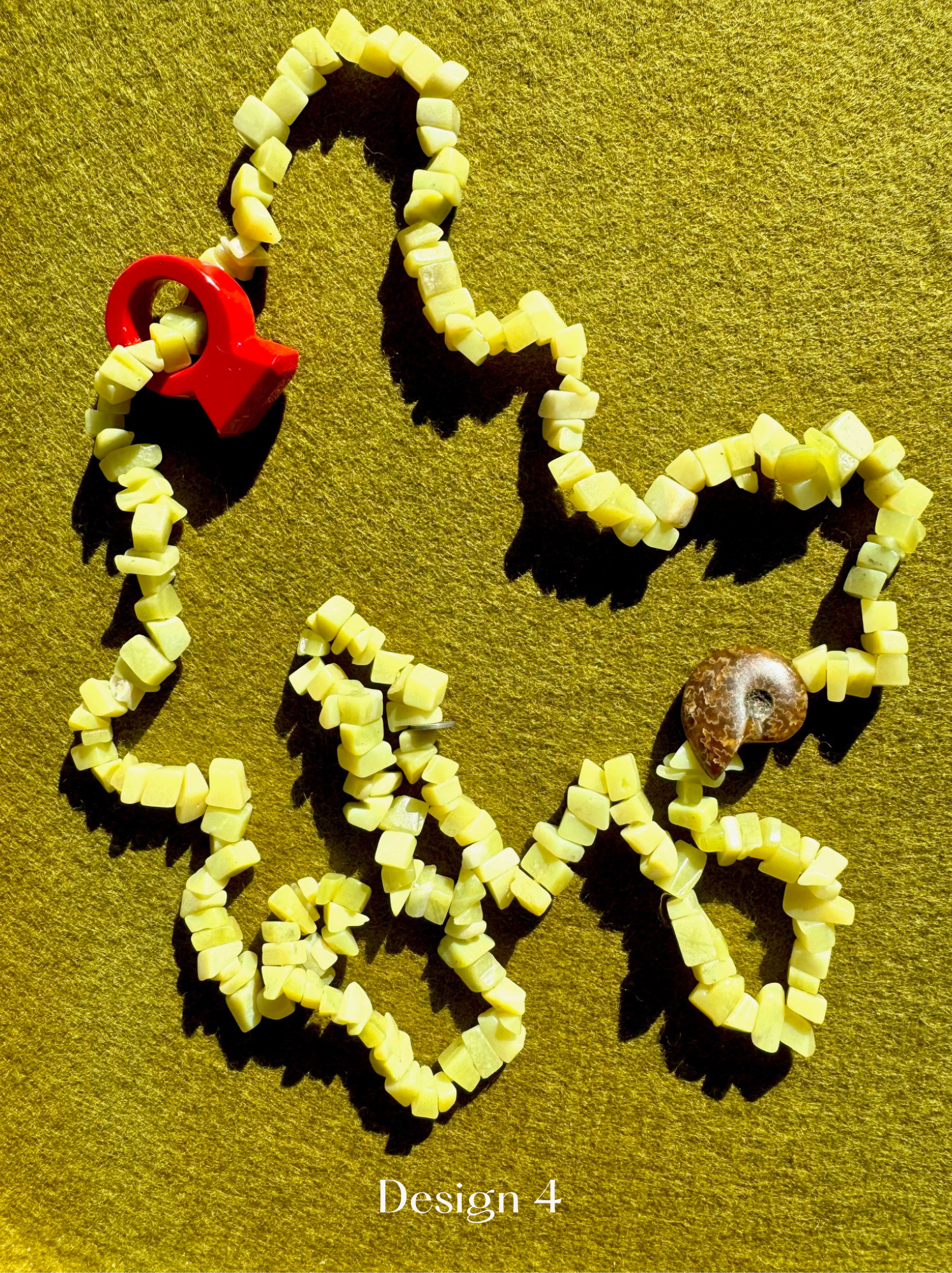 The Crystal Currents necklaces