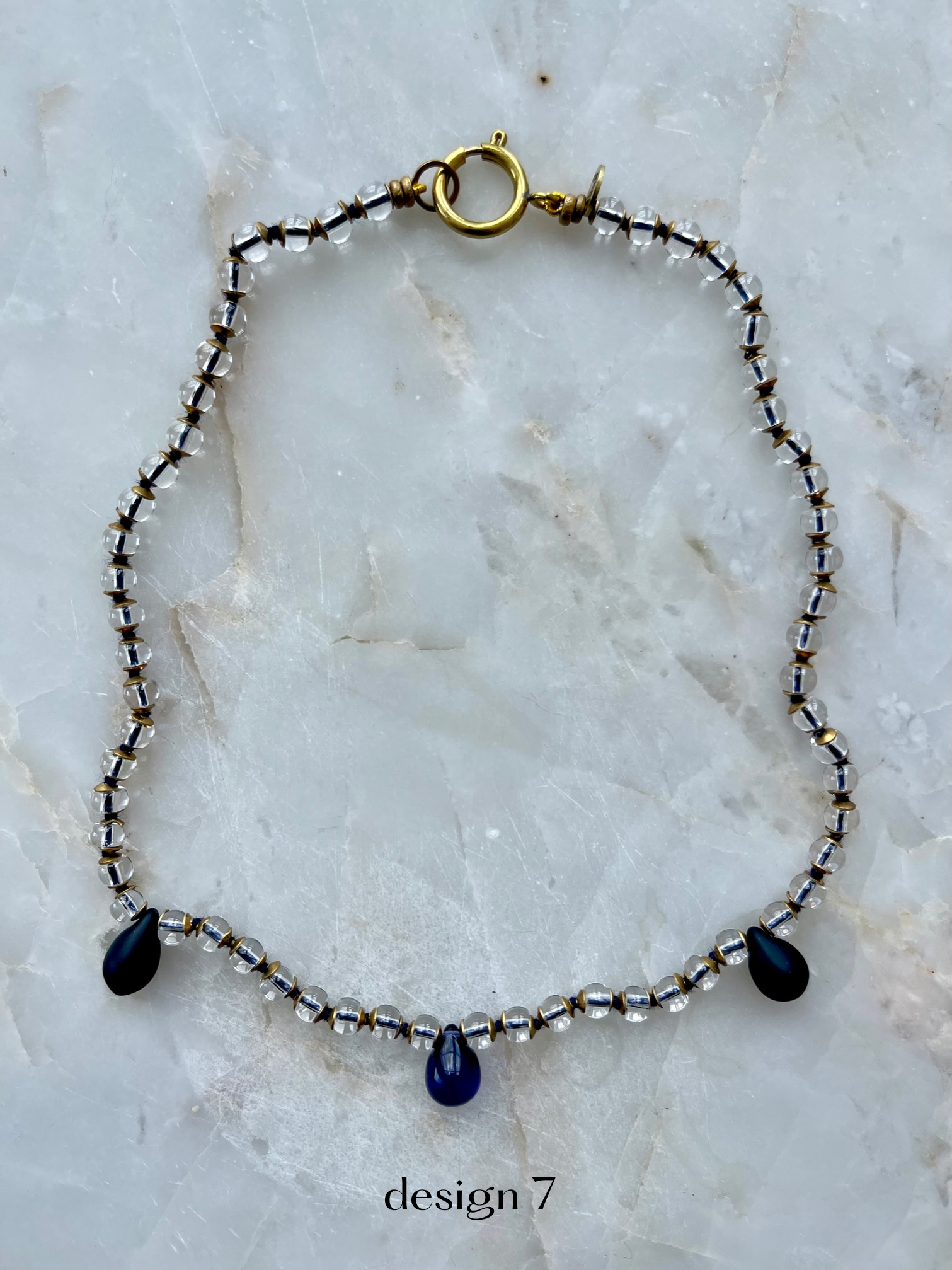 The Rock Candy Delight necklaces