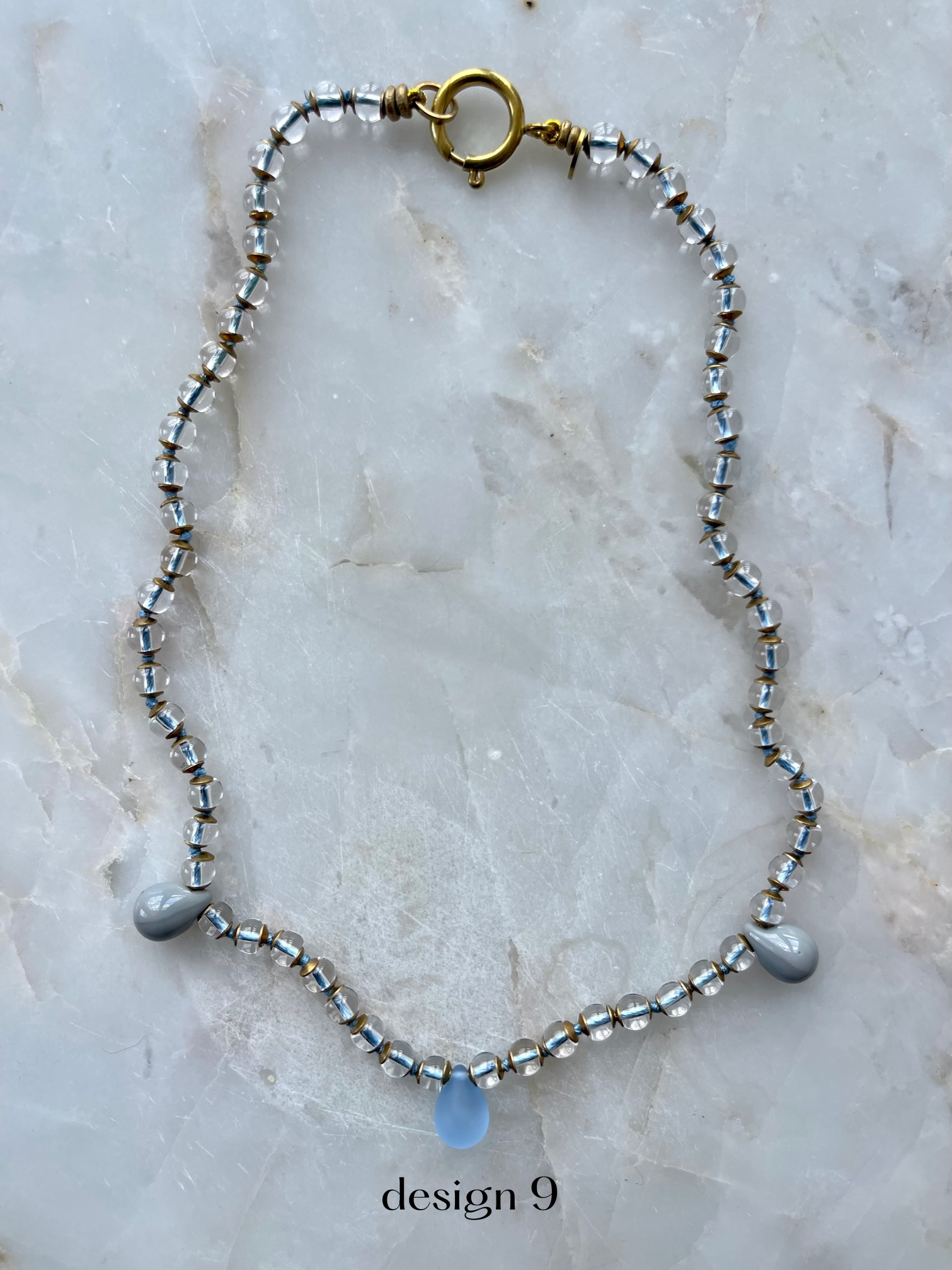 The Rock Candy Delight necklaces