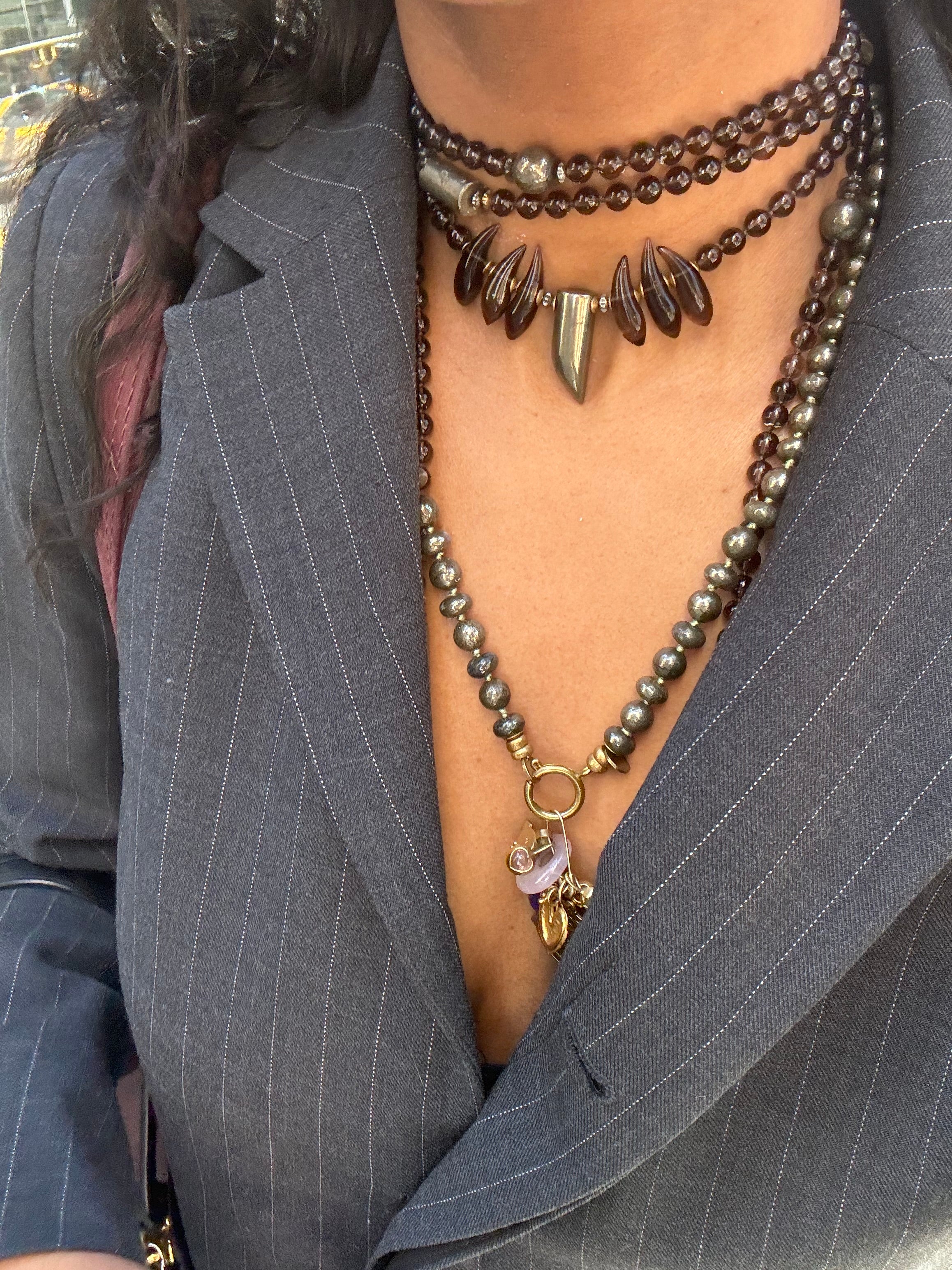 The Fools' Gold Fancy necklaces