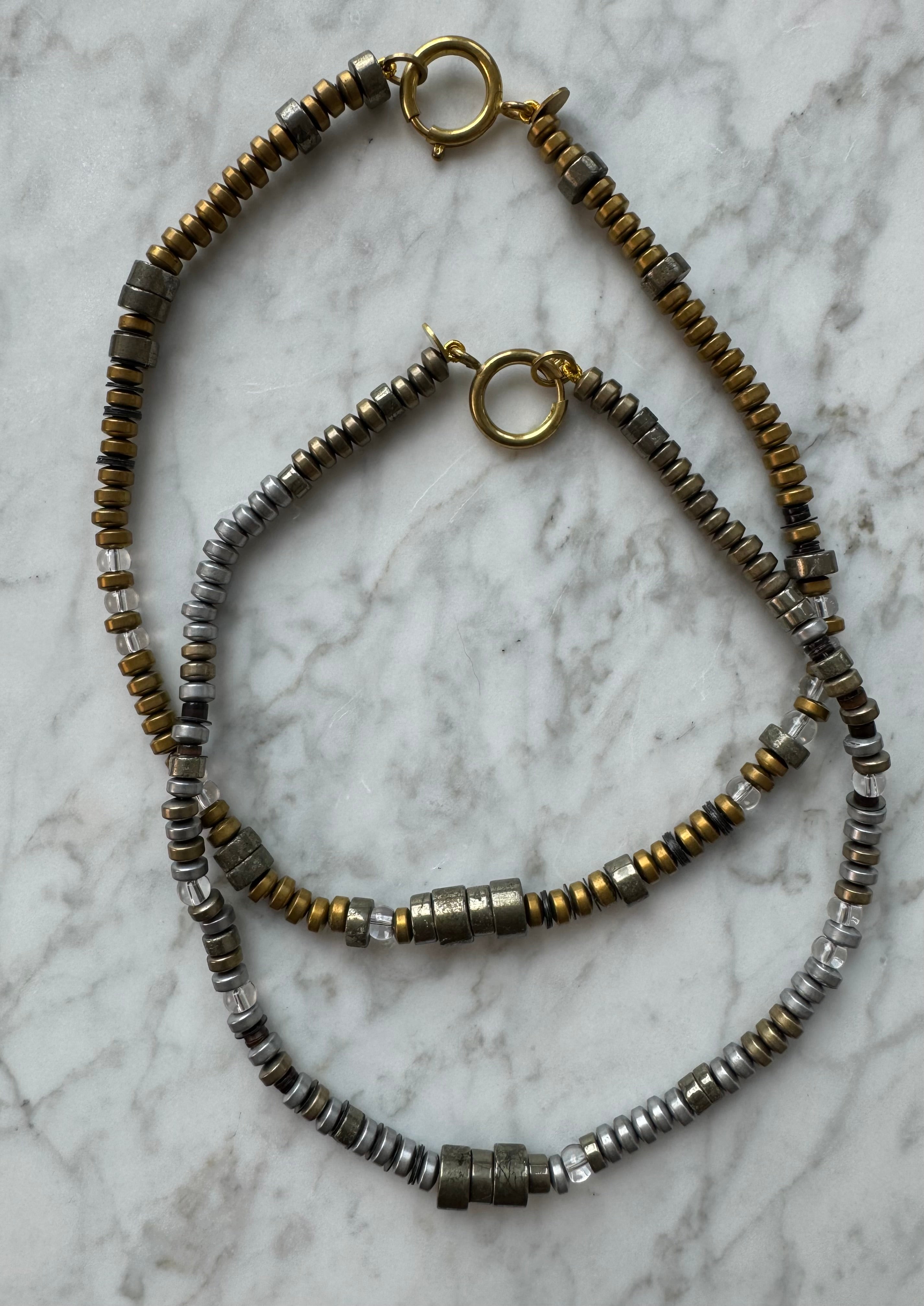 The Silver Insights & Golden Highlights Necklace