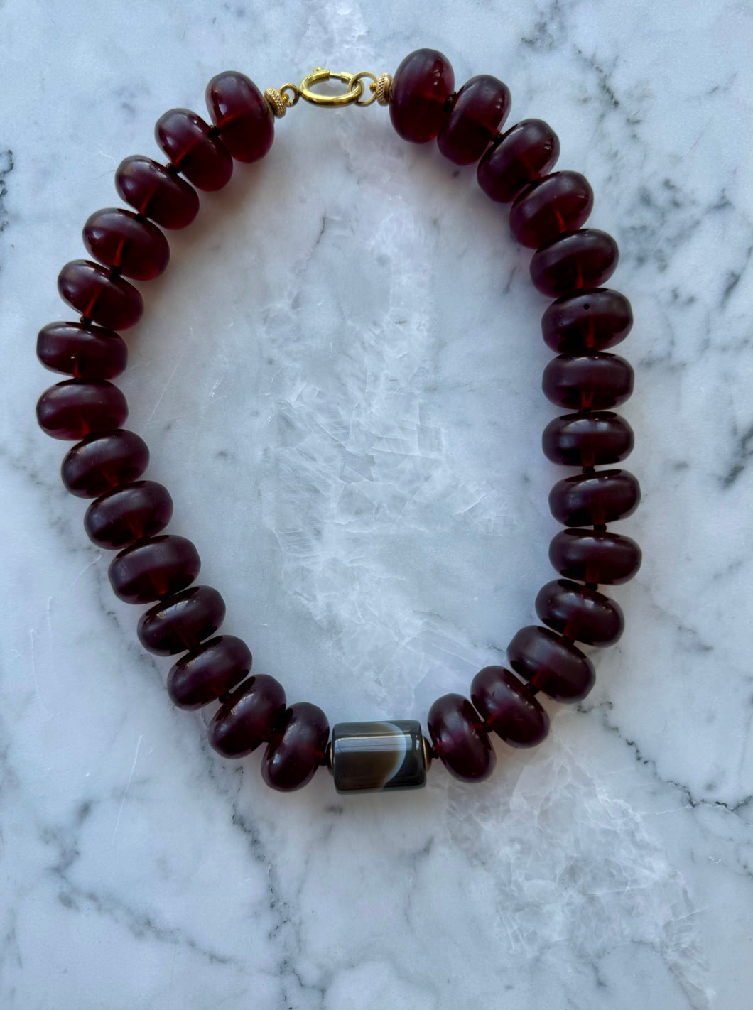 The Cherry Jubilee necklace