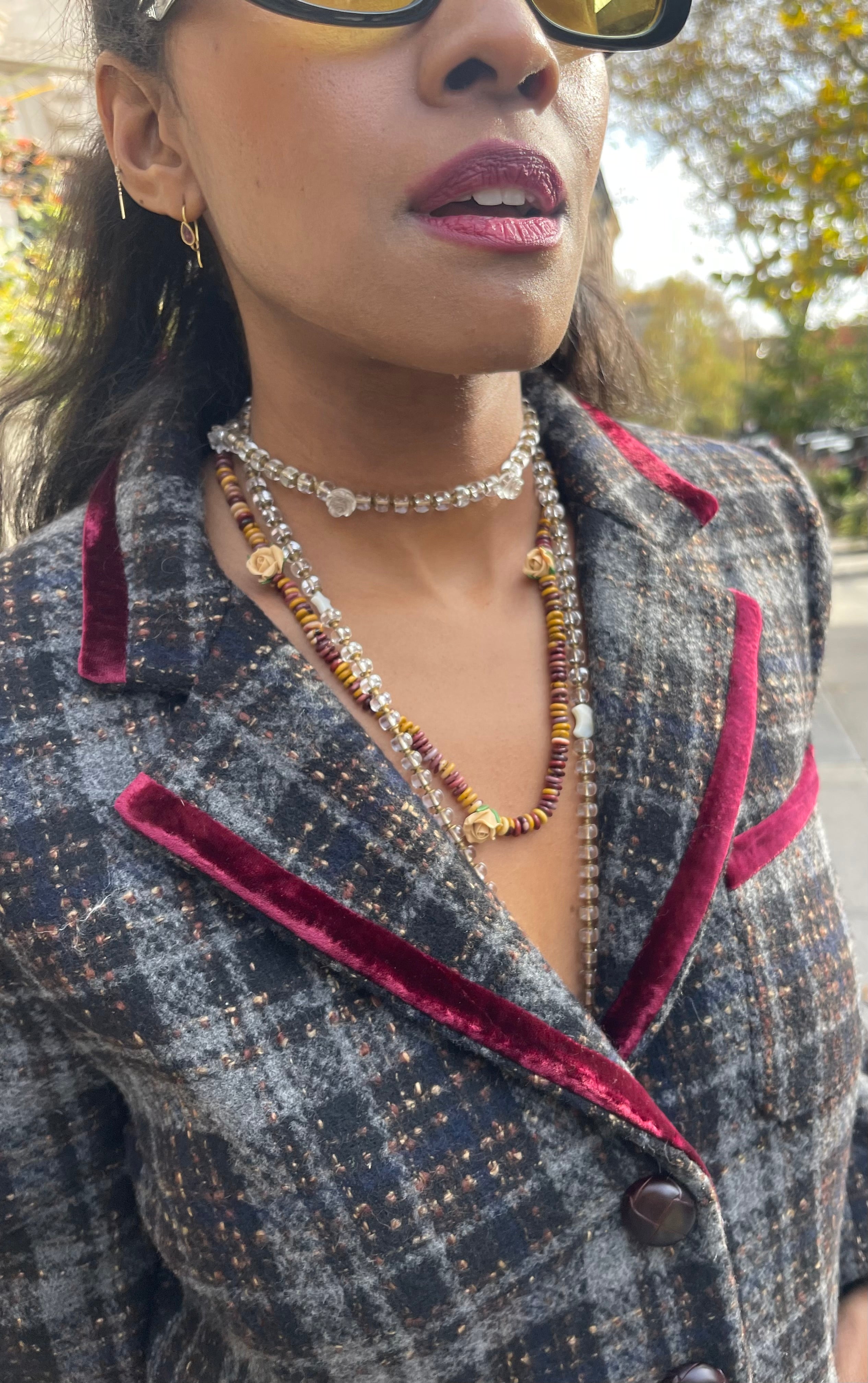 The Rosy Rhapsodies necklace