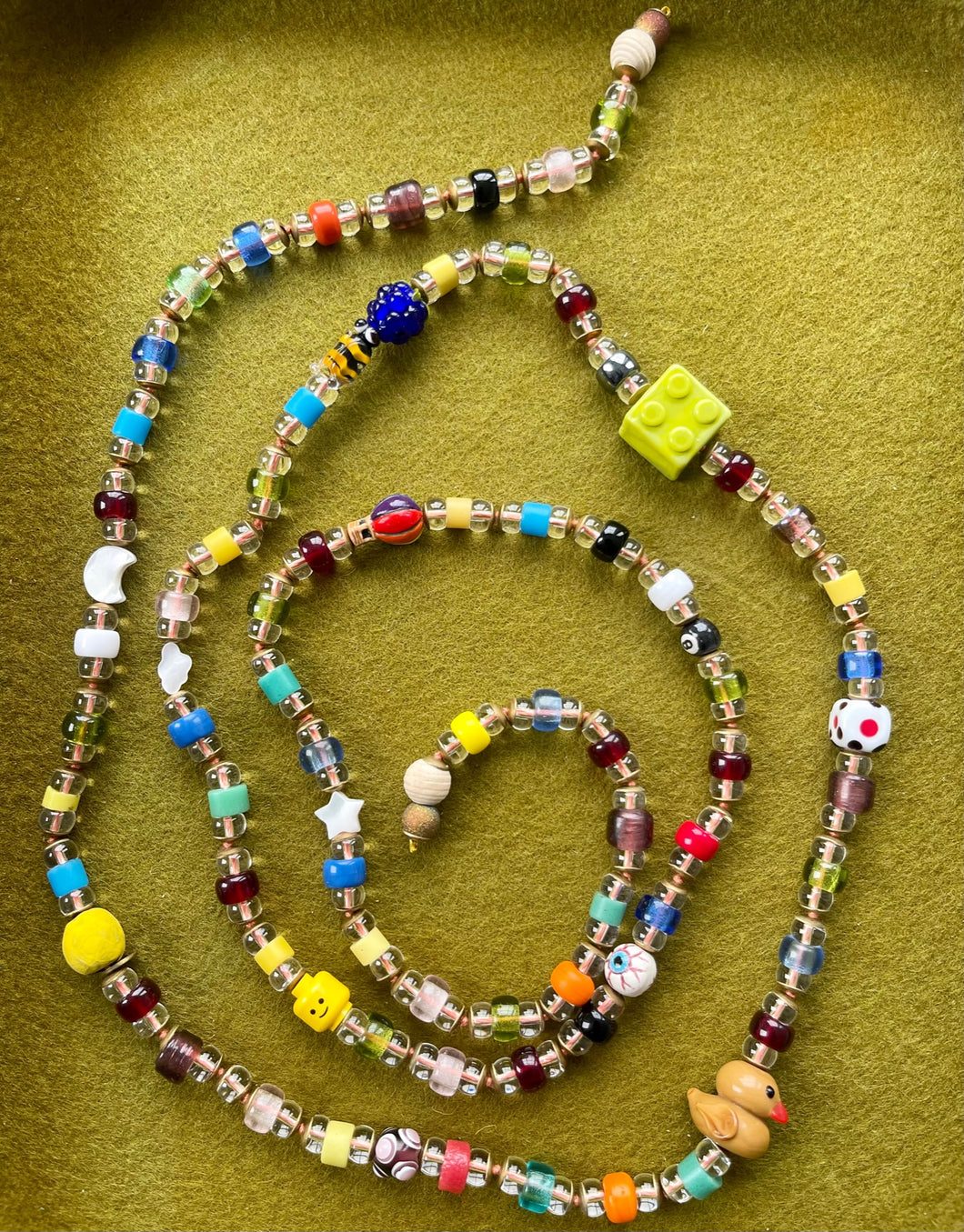 The Hella Playful Wrap necklace