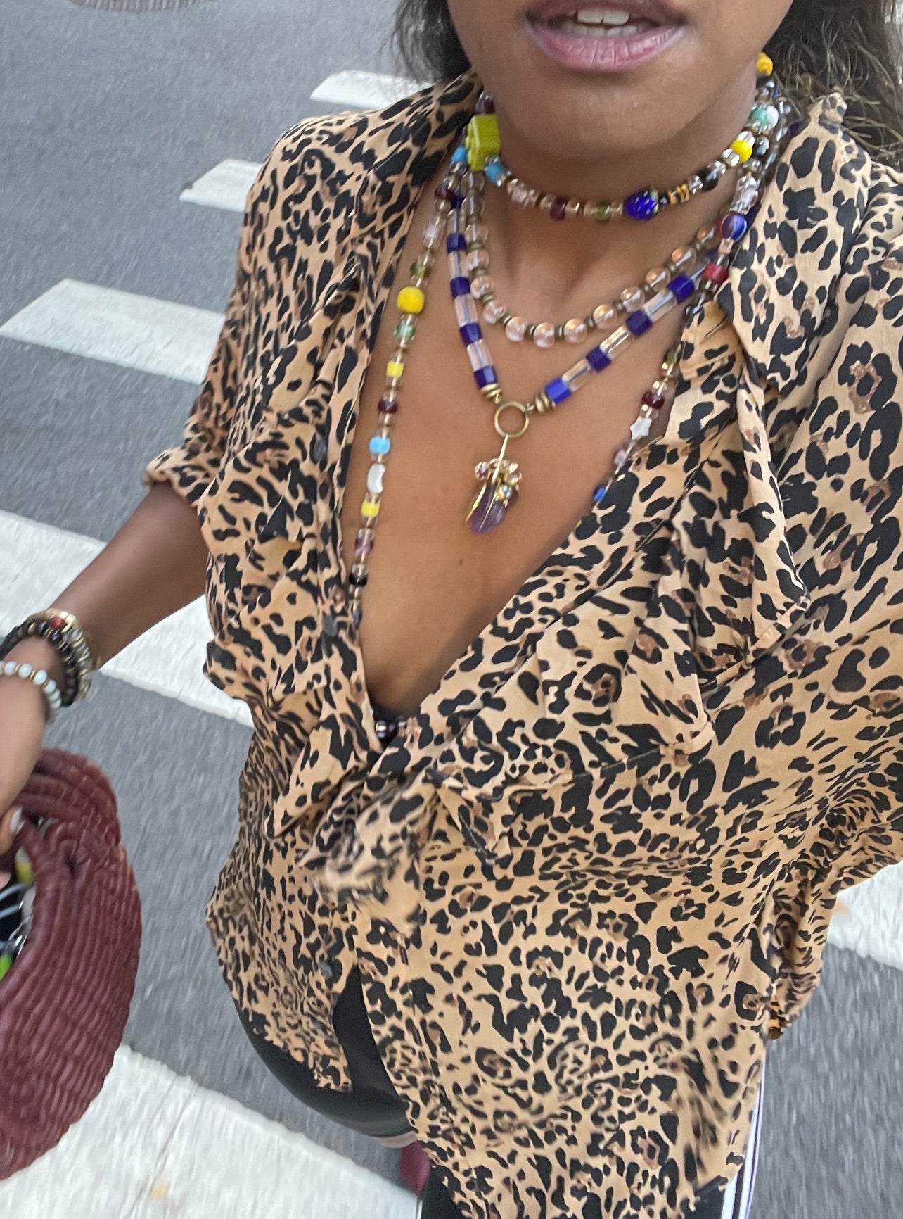 The Hella Playful Wrap necklace