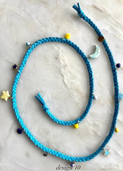 Caviar Crafts Leather Wrap Bracelet