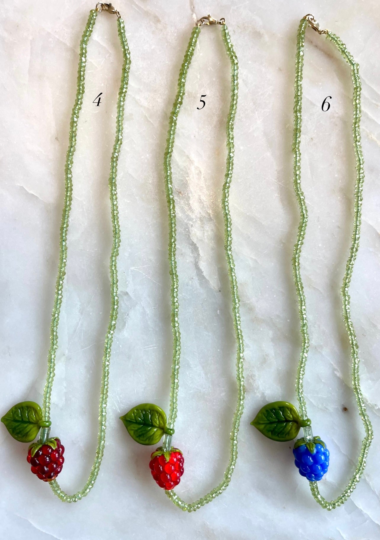 Caviar Crafts Ripe Wonder necklace