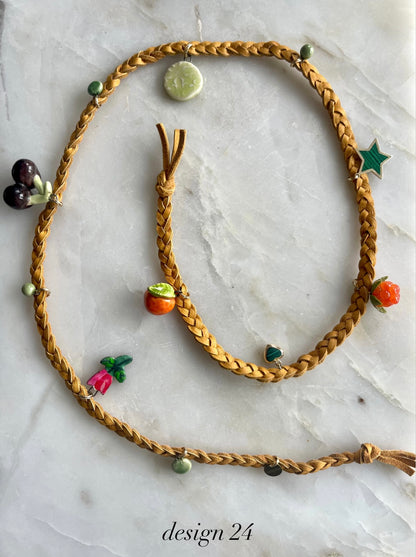 Caviar Crafts Leather Wrap Bracelet