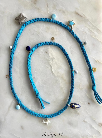 Caviar Crafts Leather Wrap Bracelet