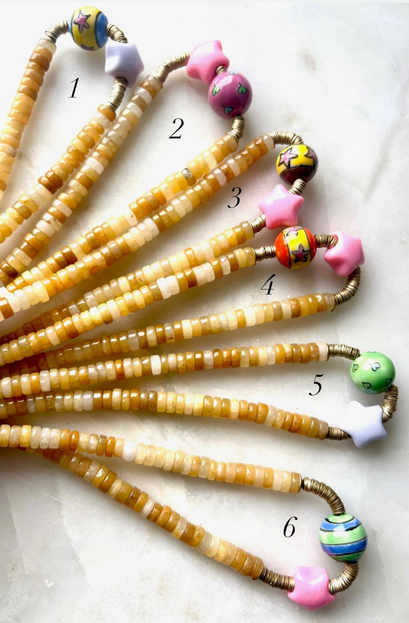 The Let's Have A Ball necklace