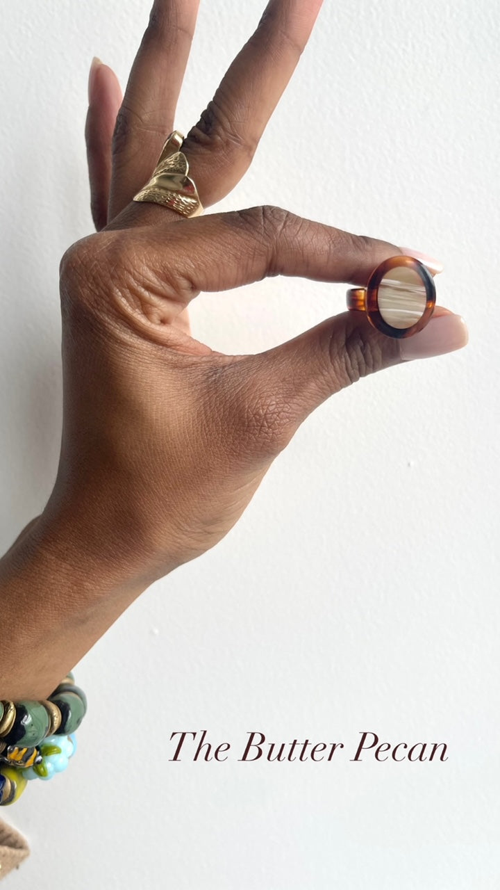 The Lovin' Lucite Rings