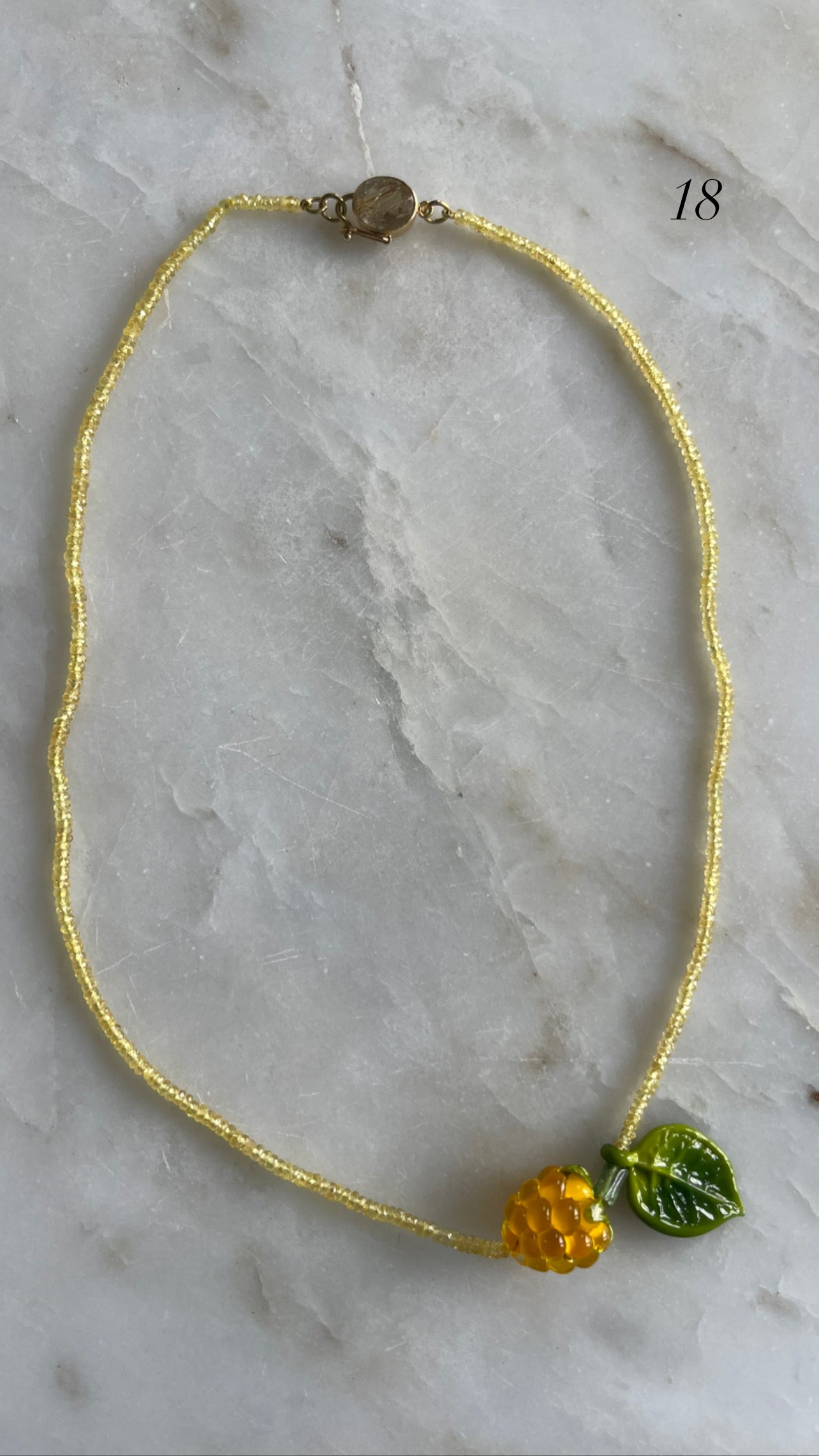 Caviar Crafts Ripe Wonder necklace