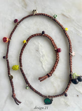 Load image into Gallery viewer, Caviar Crafts Leather Wrap Bracelet
