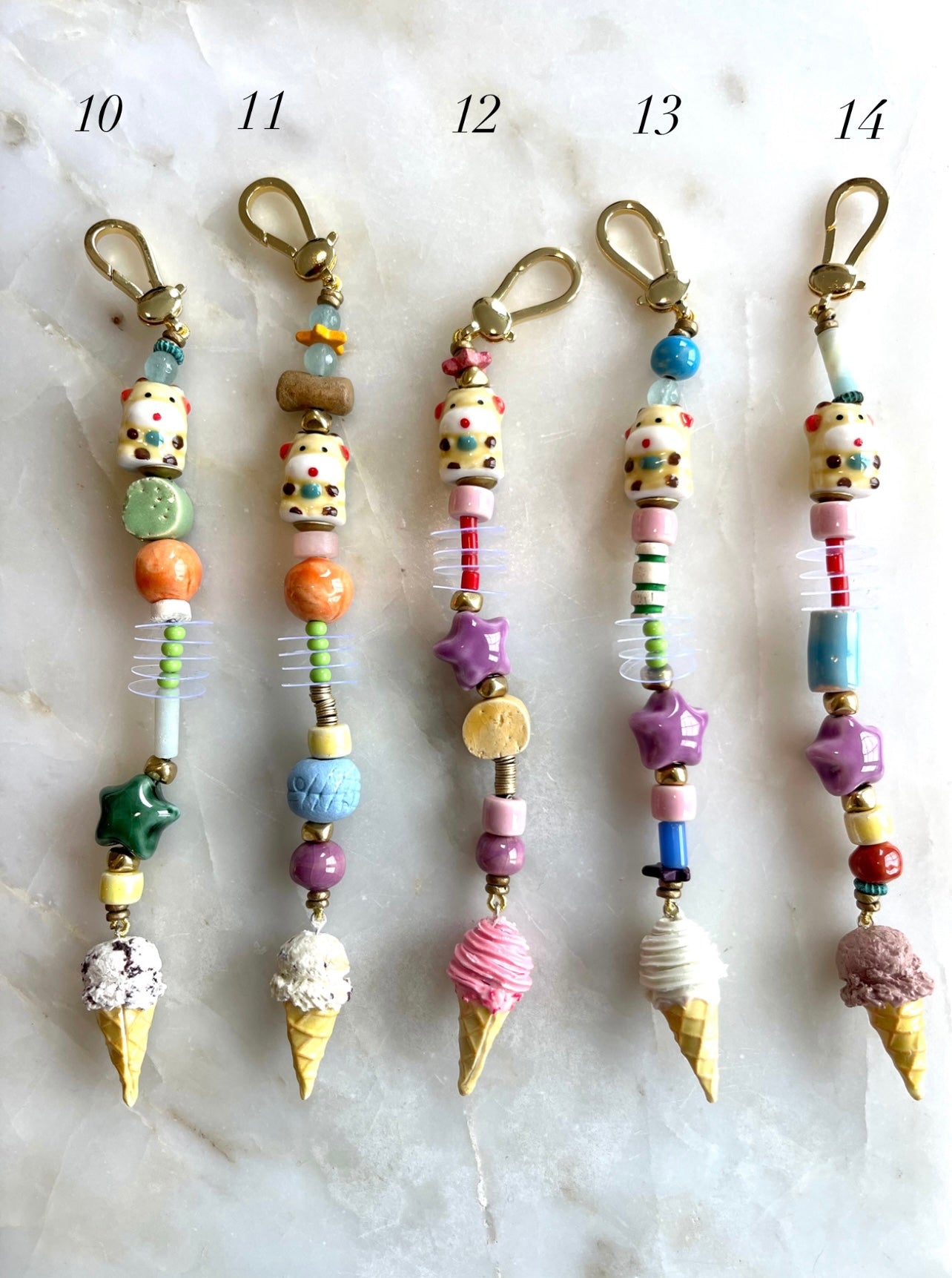 Disco Sugarette Bag Charms