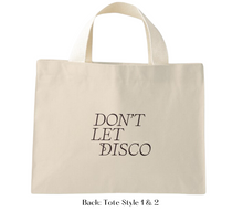 Load image into Gallery viewer, Disco Art Canvas Tote Bags
