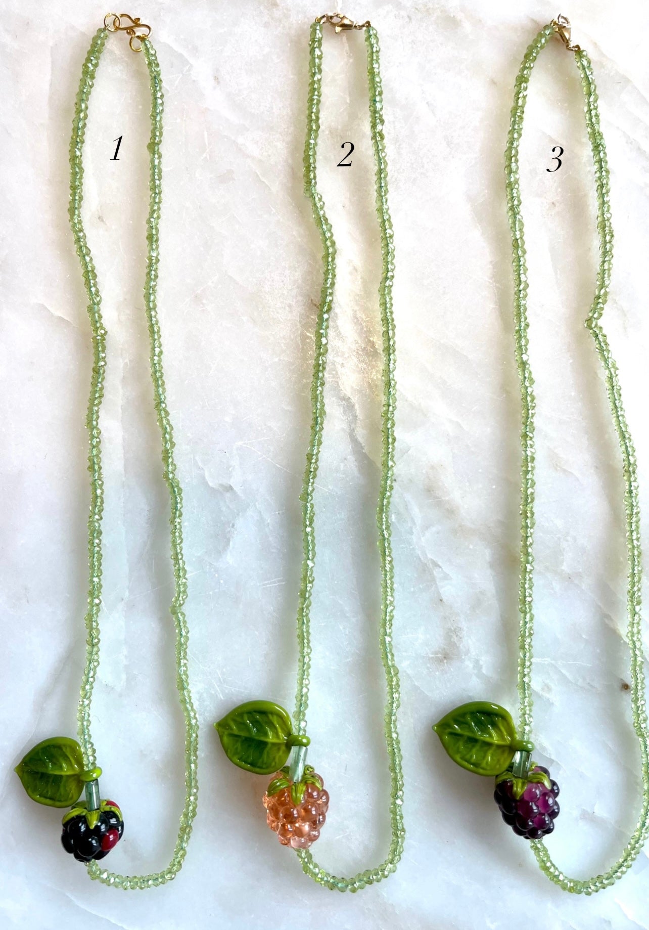 Caviar Crafts Ripe Wonder necklace