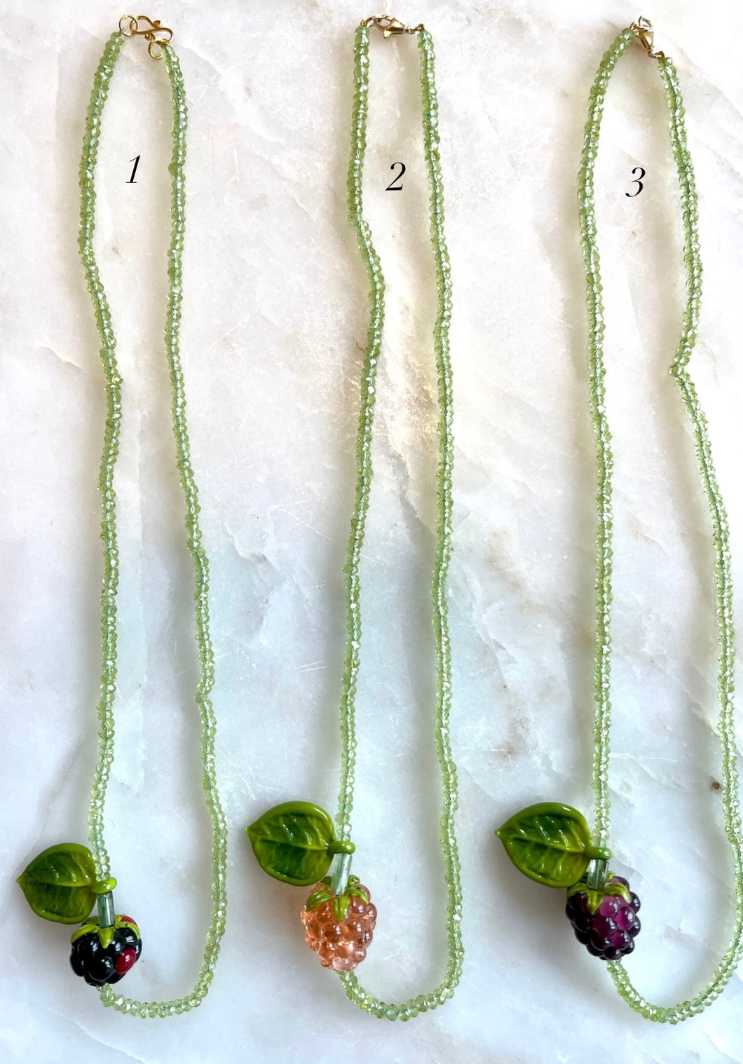 Caviar Crafts Ripe Wonder necklace