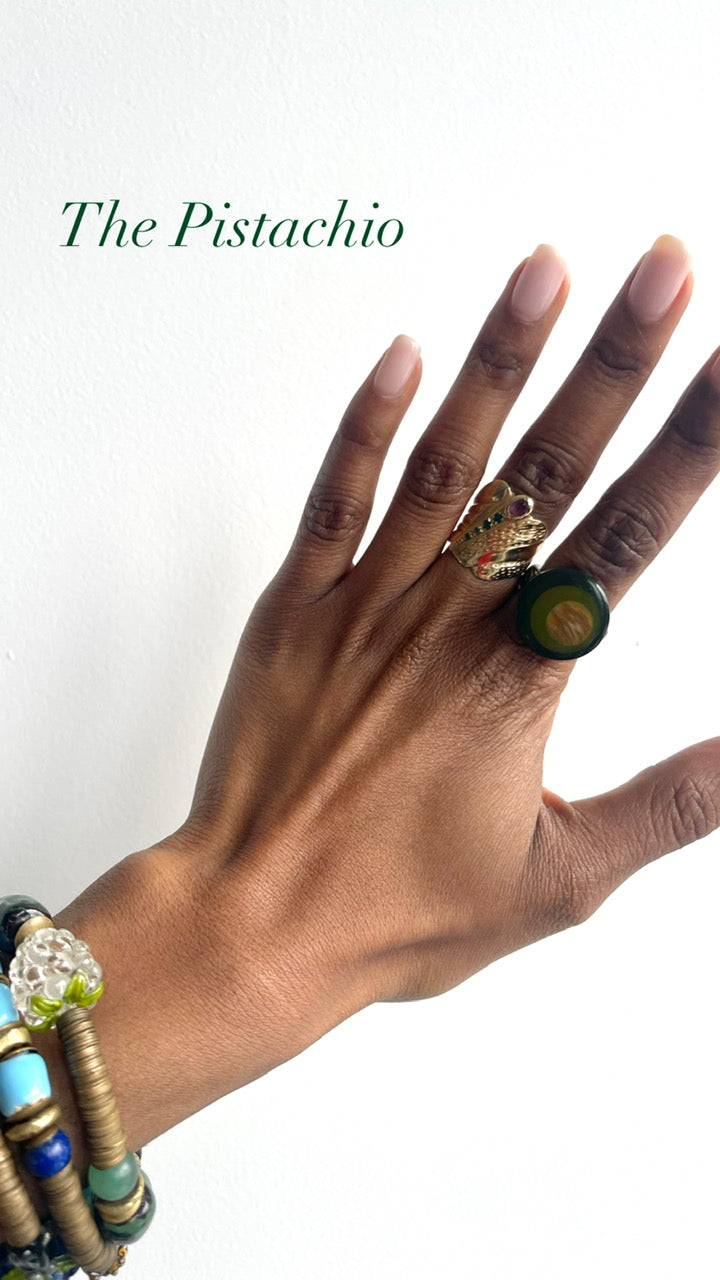 The Lovin' Lucite Rings