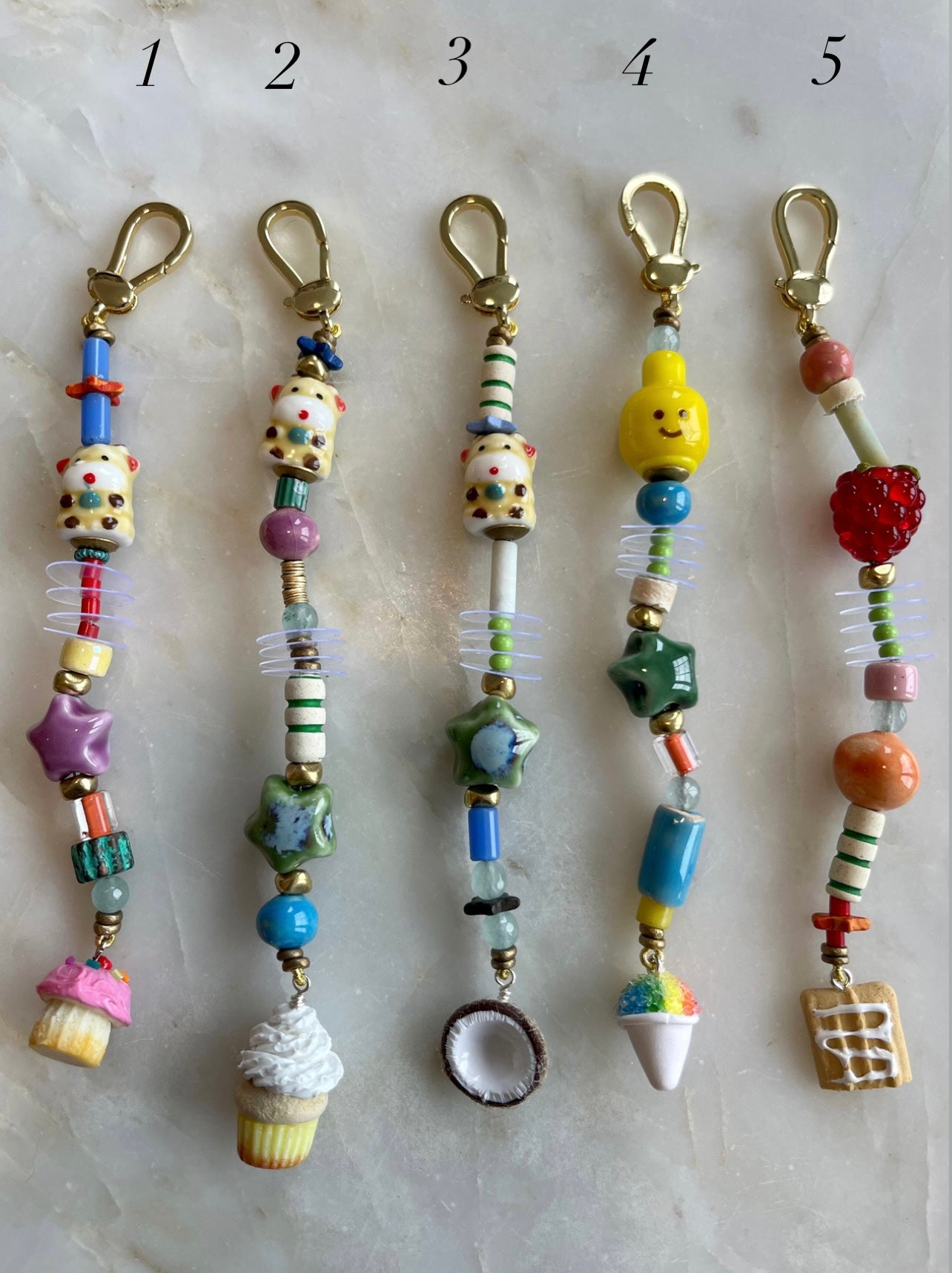 Disco Sugarette Bag Charms