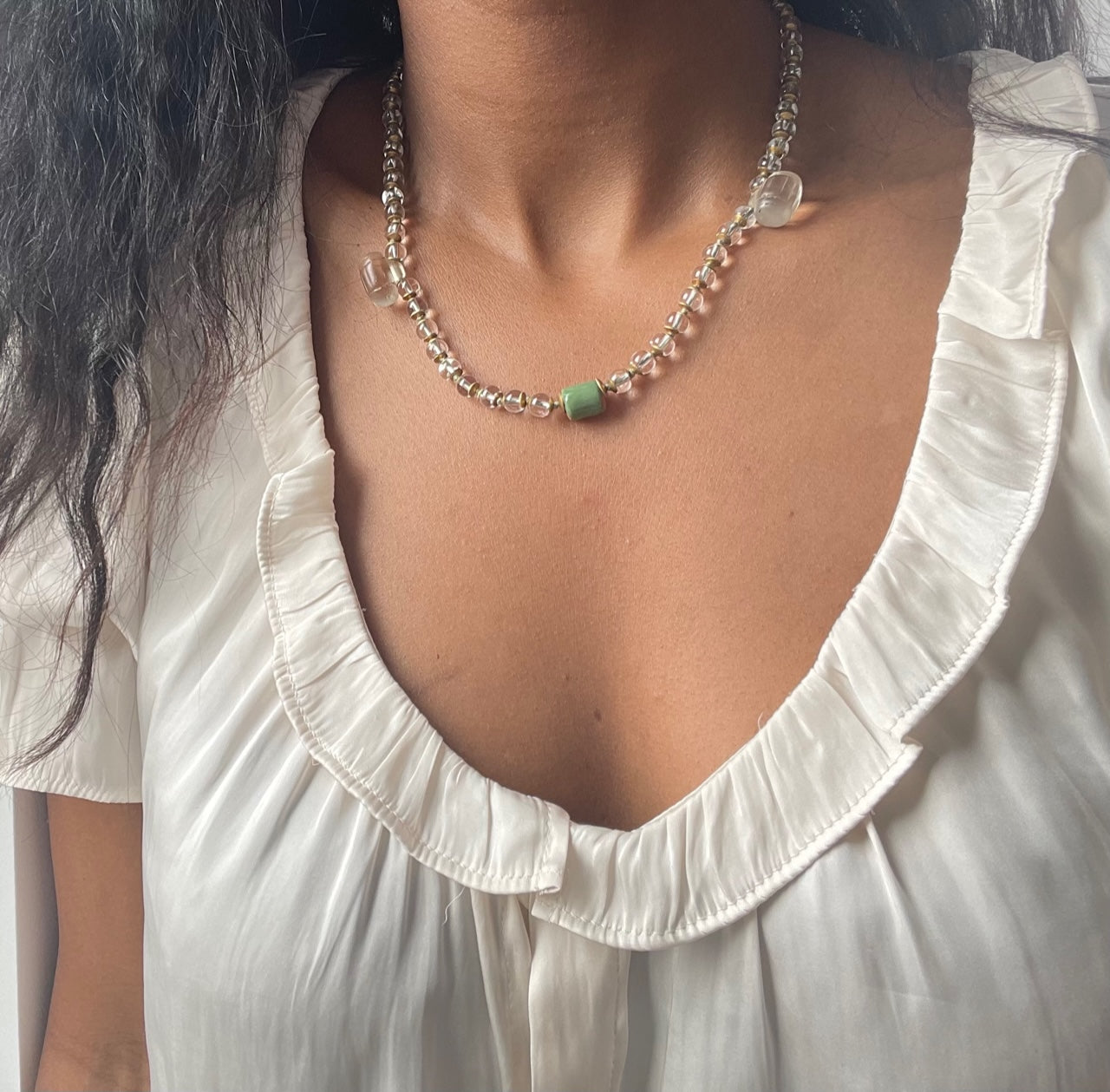 The Rock Candy Delight necklaces