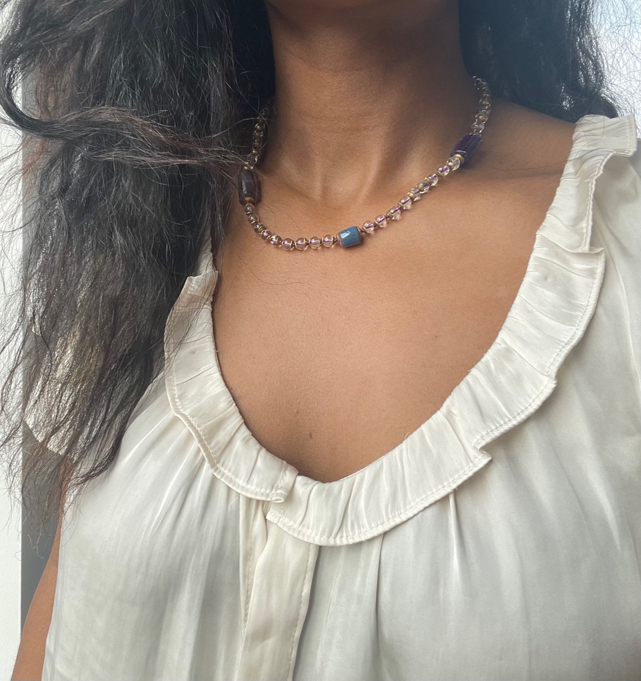 The Rock Candy Delight necklaces