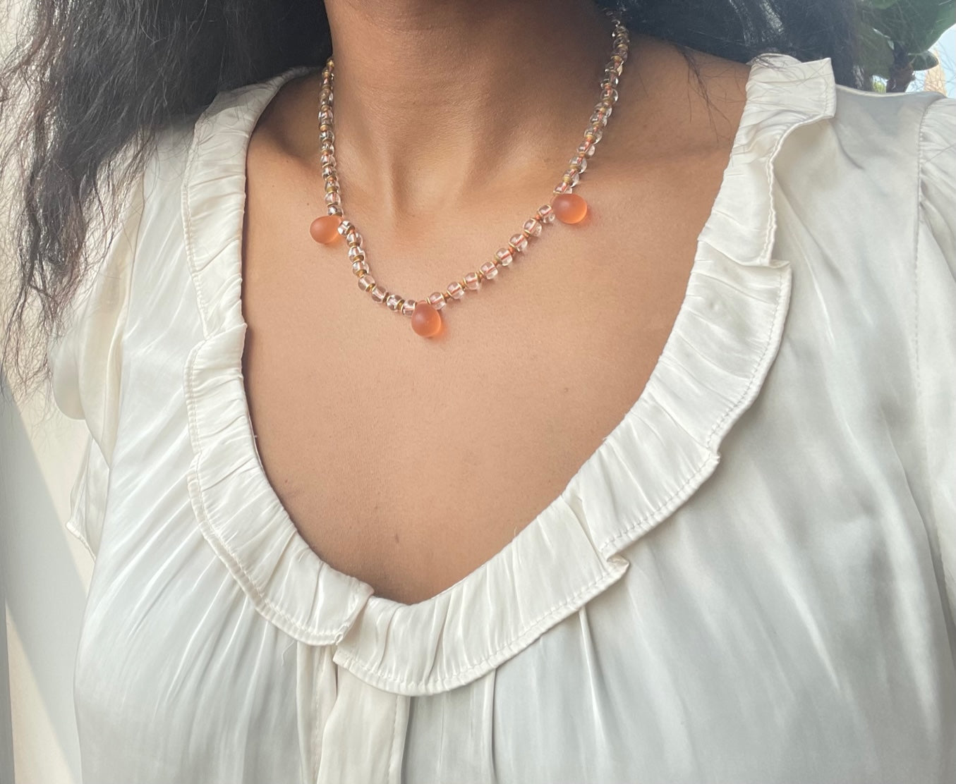 The Rock Candy Delight necklaces
