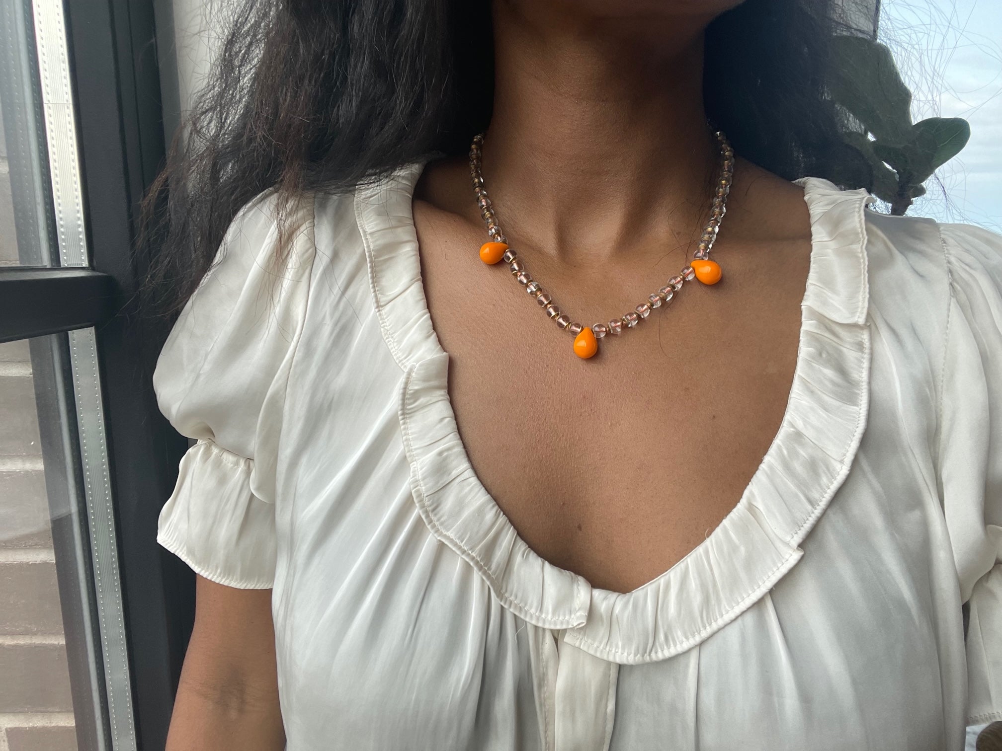 The Rock Candy Delight necklaces