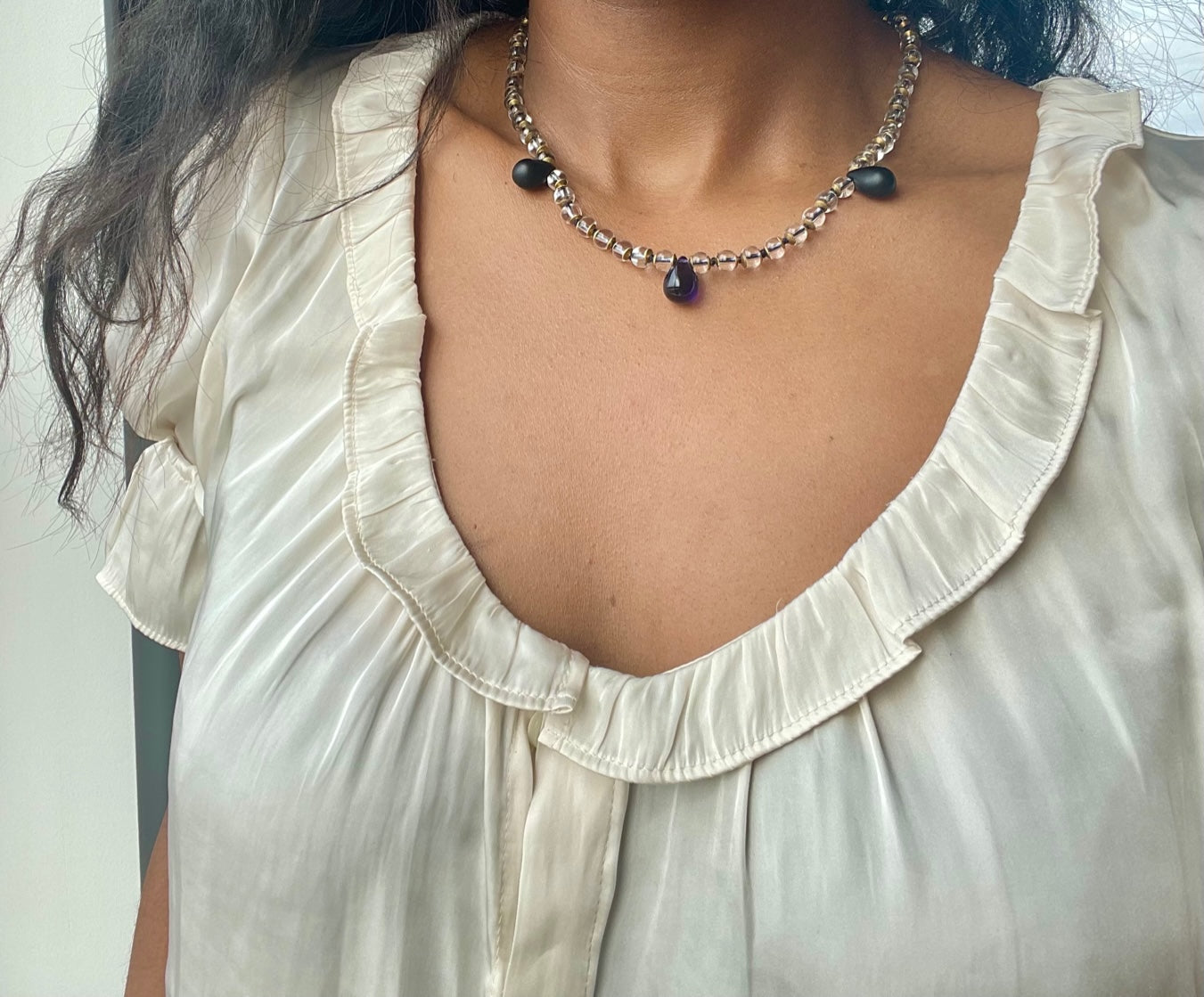 The Rock Candy Delight necklaces