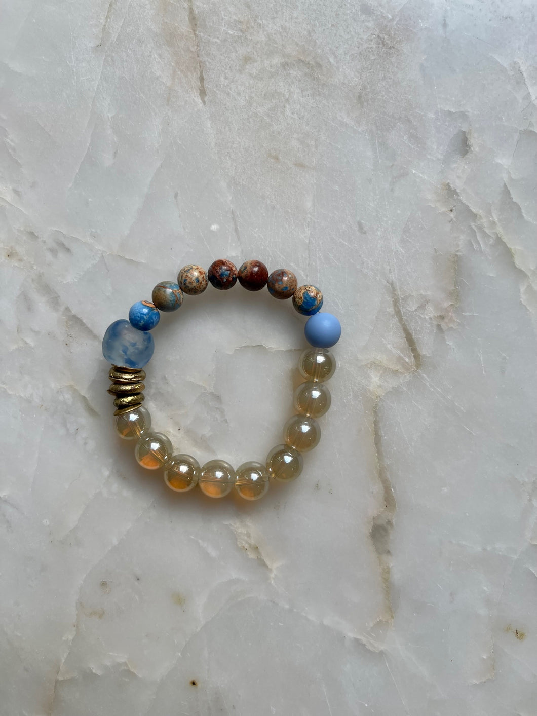 The Blue & Far Between  bracelet