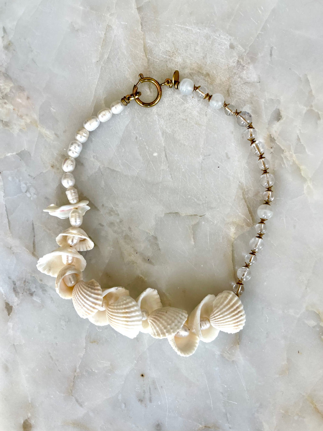 The Seashell Chic necklace